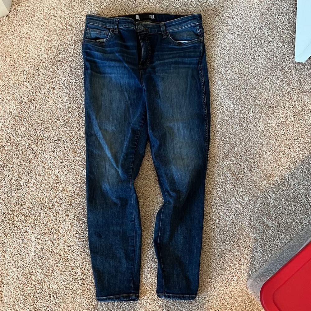 KUT brand Donna ankle skinny jeans size 12 good condition